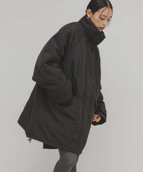 KBF（ケイビーエフ）の「モンスターパテッドミドルコート（その他アウター・レディース・CREAM/ACID KHAKI/BLACK・One）」の7枚目の写真