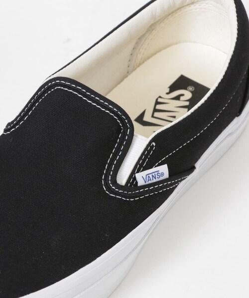 URBAN RESEARCH(アーバンリサーチ)の「VANS PREMIUM LX Slip-On Reissue 98(スリッポン・メンズ・LX BK/WH・8/8.5/9/9.5/10/10.5/11/12)」の7枚目の写真