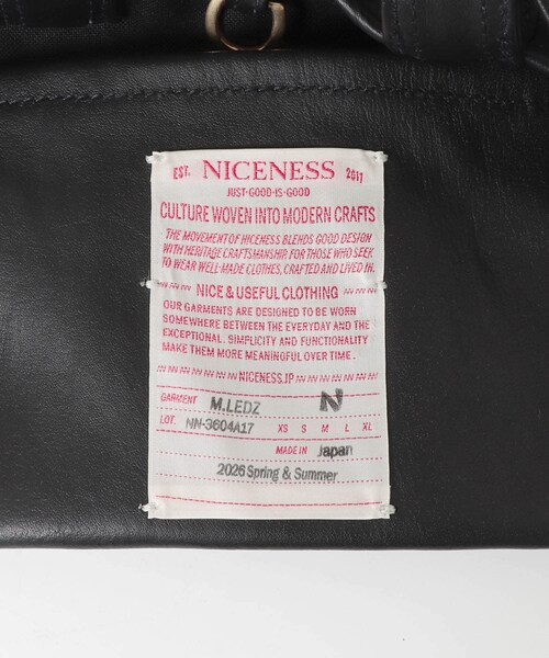 URBAN RESEARCH(アーバンリサーチ)の「NICENESS M.LEDZ / M.レッズ(ハンドバッグ・メンズ・BLACK・Free)」の8枚目の写真