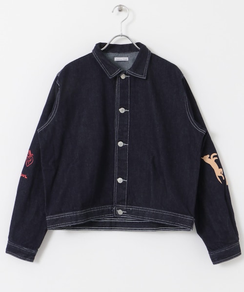 URBAN RESEARCH DOORS(アーバンリサーチドアーズ)の「Common Noun norahi デニムジャケット(デニムジャケット・レディース・Indigo/Light blue・M)」の1枚目の写真