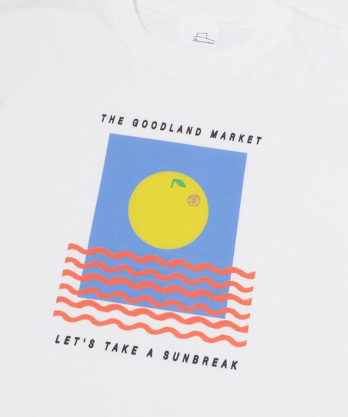 THE GOODLAND MARKET（ザグッドランドマーケット）の「ザ グッドランド マーケット　ORANGE SUNSHINE（Tシャツ/カットソー・メンズ・WHITE/PURPLE・S/M/L）」の11枚目の写真