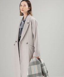 セミダブルロングチェスターコート