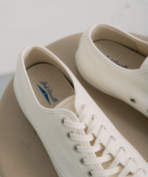 SENSE OF PLACE by URBAN RESEARCH(センスオブプレイスバイアーバンリサーチ)の「Converse JACK PURCELL CL(スニーカー・メンズ・WHITE/BLACK・26/27/28)」の4枚目の写真
