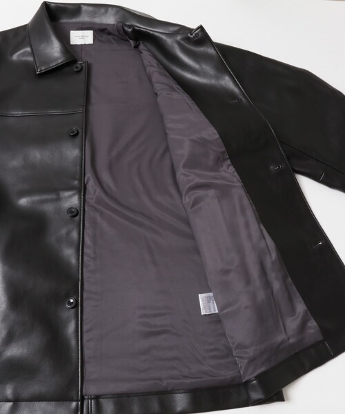 URBAN RESEARCH DOORS（アーバンリサーチドアーズ）の「FL カーコート（ライダースジャケット・メンズ・BLACK・M/L）」の16枚目の写真