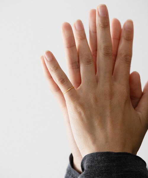 URBAN RESEARCH（アーバンリサーチ）の「ff by decor urban research　ヒネリカーブリング（リング・レディース・GOLD・1/3/5/7/9/11/13）」の11枚目の写真