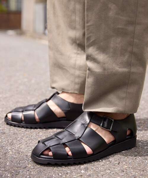 ADAM ET ROPE'（アダムエロペ）の「【Paraboot/パラブーツ】PACIFIC（サンダル・メンズ・ブラック・40.0/41.0/42.0/43.0）」の12枚目の写真