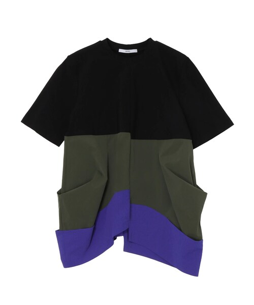 UN3D.（アンスリード）の「ROUND BOX COCOON T-SH（Tシャツ/カットソー