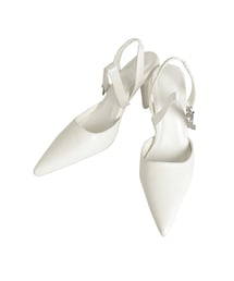 GYDA | heelストラップモチーフ付きポインテッドミュール(パンプス)