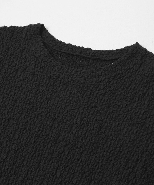 URBAN RESEARCH DOORS（アーバンリサーチドアーズ）の「ポコポコレースロングTシャツ（Tシャツ/カットソー・レディース・OFF/BLACK・Free）」の15枚目の写真