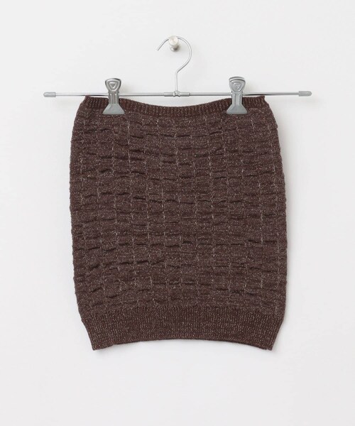 URBAN RESEARCH ROSSO（アーバンリサーチロッソ）の「F by ROSSO　ラメニットビスチェ+カーディガン（カーディガン/ボレロ・レディース・BROWN/GREIGE・FREE）」の11枚目の写真