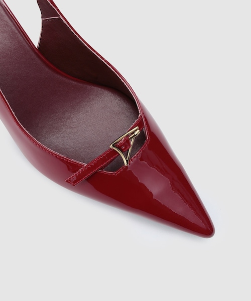 ROPE'(ロペ)の「ベルトトップヒールパンプス(パンプス・レディース・ブラック/レッド・36/36.5/37/37.5)」の13枚目の写真