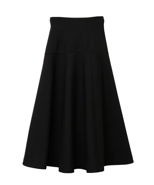 ELENDEEK（エレンディーク）の「HIGH WAIST FLARE SK（スカート・レディース・グレー/チャコールグレー/ブラック/ミックス・01/02）」の4枚目の写真