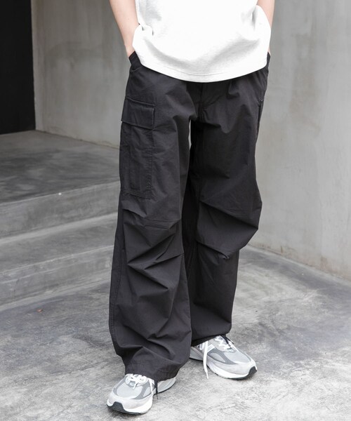 URBAN RESEARCH DOORS（アーバンリサーチドアーズ）の「FORK&SPOON　ミリタリーポケットパンツ（その他パンツ・メンズ・BLACK/GRAY・4/5）」の5枚目の写真