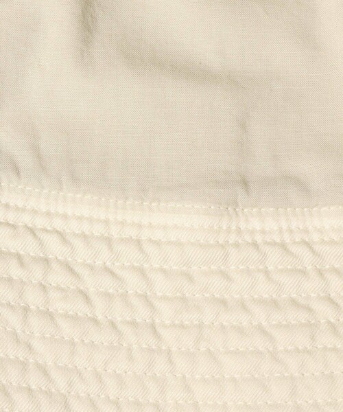 ADAM ET ROPE'（アダムエロペ）の「【AURALEE/オーラリー】GARMENT-DYED FINX CHINO BUCKET HAT MADE BY KIJIMA TAKAYUKI（ハット・メンズ・ホワイト/キナリ/ネイビー・F）」の12枚目の写真