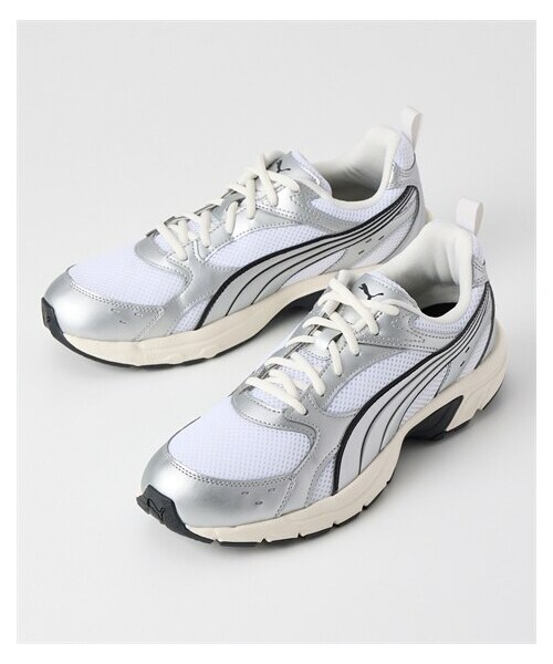 nissen（ニッセン）の「PUMA　プーマ　カジュアルスニーカー　ミレニオテックLT　MILENIO TECH LT（スニーカー・メンズ・プーマホワイト/ストーミースレート・26.0cm/26.5cm/27.0cm/27.5cm/28.0cm/29.0cm/30.0cm）」の6枚目の写真
