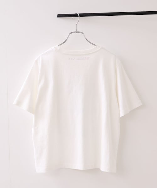 VIS(ビス)の「6/5(金)販売開始【サーティワン アイスクリーム×VIS】アソートプリントTシャツ(Tシャツ/カットソー・レディース・スミクロ/ホワイト系・F)」の9枚目の写真
