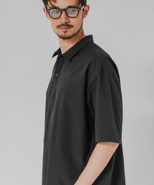 URBAN RESEARCH(アーバンリサーチ)の「『洗濯可/防シワ/撥水』COOL DOTS ポロシャツ(ポロシャツ・メンズ・BLACK/CHARCOAL/NAVY・M/L)」の6枚目の写真