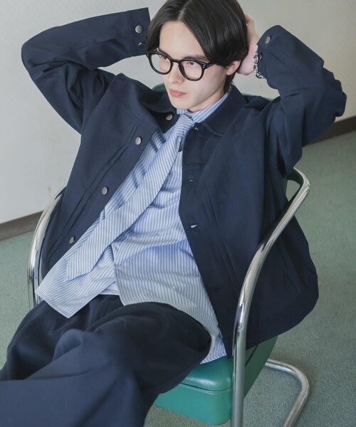 コットンツイルブルゾン