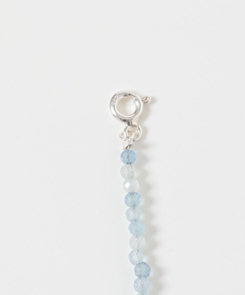 URBAN RESEARCH(アーバンリサーチ)の「decor『デコール』 AQUAMARINE BEAD NECKLACE(ネックレス・レディース・AQUAMARINE・-)」の9枚目の写真