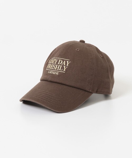KBF（ケイビーエフ）の「カフェロゴエンブロイダリーCAP（キャップ・レディース・BROWN/BLACK・one）」の18枚目の写真