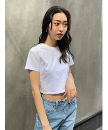 EMODA | ポイントモノTシャツ(Tシャツ/カットソー)