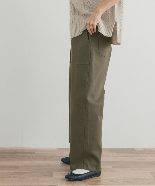 URBAN RESEARCH DOORS(アーバンリサーチドアーズ)の「裏起毛ベイカーイージーパンツ(その他パンツ・レディース・OFF/KHAKI・S/M)」の16枚目の写真