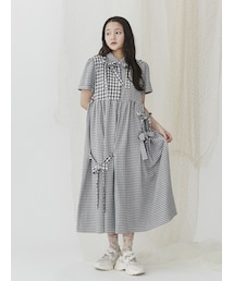 merry jenny | 【追加生産分】リボンがいっぱいワンピース(ワンピース)