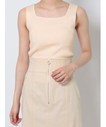 LAGUNAMOON | スクエアニットタンクトップ(ニット/セーター)