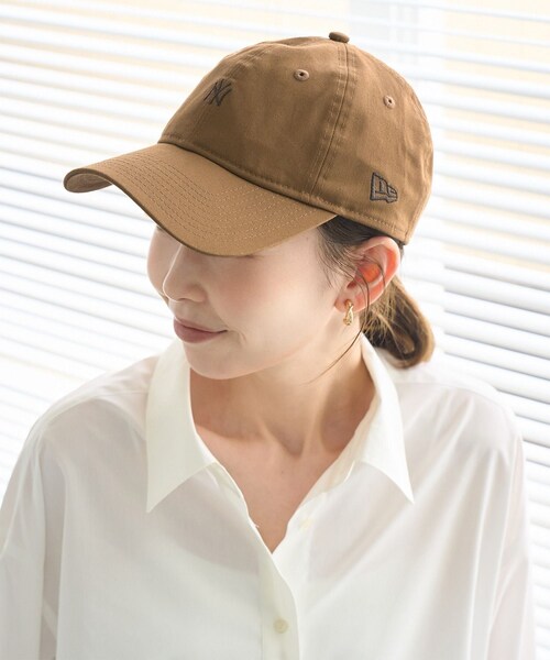 ROPE' PICNIC（ロペピクニック）の「【NEW ERA(R)/ニューエラ別注カラー】920ES MLB MINI LOGO CAP（キャップ・レディース・チャコール/キナリ/ベージュ系・F）」の9枚目の写真