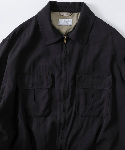 URBAN RESEARCH（アーバンリサーチ）の「Unlikely　Gabardine Sports Jacket（ブルゾン・メンズ・Black・M/L/XL）」の7枚目の写真