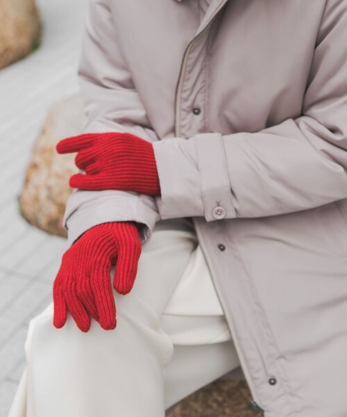 URBAN RESEARCH DOORS（アーバンリサーチドアーズ）の「ノットピリンググローブ（ベルト・レディース・OATMEAL/MUSTARD/RED/CHARCOAL・One）」の4枚目の写真