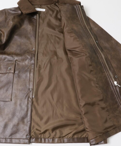 SENSE OF PLACE by URBAN RESEARCH（センスオブプレイスバイアーバンリサーチ）の「FLハンティングジャケット（テーラードジャケット・レディース・BLACK/BEIGE/BROWN・one）」の22枚目の写真