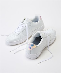 nissen | 【ゆったり幅広】PERSON'S　レースアップスニーカー（ワイズ４Ｅ）(スニーカー)