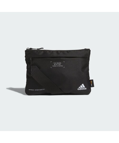 adidas(アディダス)の「マストハブ サコッシュ(バッグ・メンズ・ブラック/ベージュ/チャコール・フリー)」の1枚目の写真