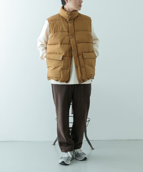 ITEMS URBANRESEARCH（アイテムズ アーバンリサーチ）の「発熱機能 パデッドベスト（その他アウター・メンズ・BLK/BRN/BLU/B.GRN・M/L）」の20枚目の写真