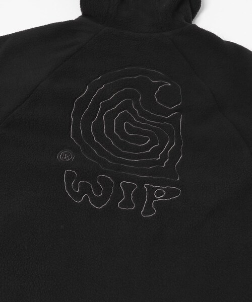 URBAN RESEARCH Sonny Label（アーバンリサーチサニーレーベル）の「carhartt　W HOODED HELIX FLEECE（ブルゾン・レディース・Black/Phlox・S）」の5枚目の写真