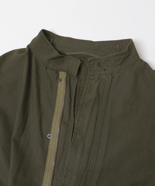 URBAN RESEARCH(アーバンリサーチ)の「A PRESSE Vintage Washed Wool M-65 Field Parka(ミリタリージャケット・メンズ・OLIVE・2/3)」の7枚目の写真