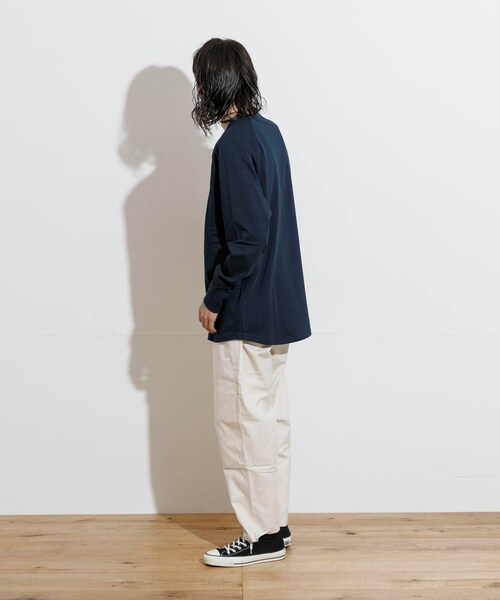 THE GOODLAND MARKET（ザグッドランドマーケット）の「KEIMEN　pants（その他パンツ・メンズ・Khaki/Black/Ivory/Navy/Brown・S/M/L/XL）」の12枚目の写真