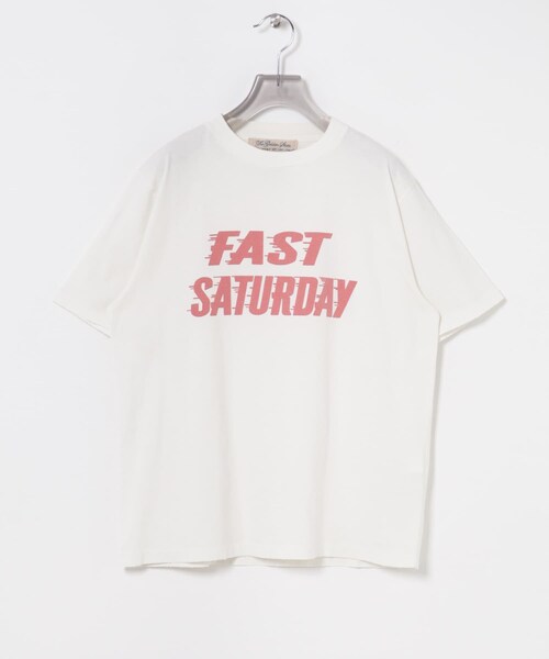 URBAN RESEARCH(アーバンリサーチ)の「REMI RELIEF SP加工 NEW FIT T-SHIRTS(Tシャツ/カットソー・レディース・OFF/BROWN・S)」の1枚目の写真