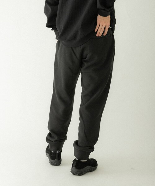 EKAL（エカル）の「NANGA　ポーラテックフリースジョガーパンツ（スウェットパンツ・メンズ・BLK/GRY・M/L）」の7枚目の写真