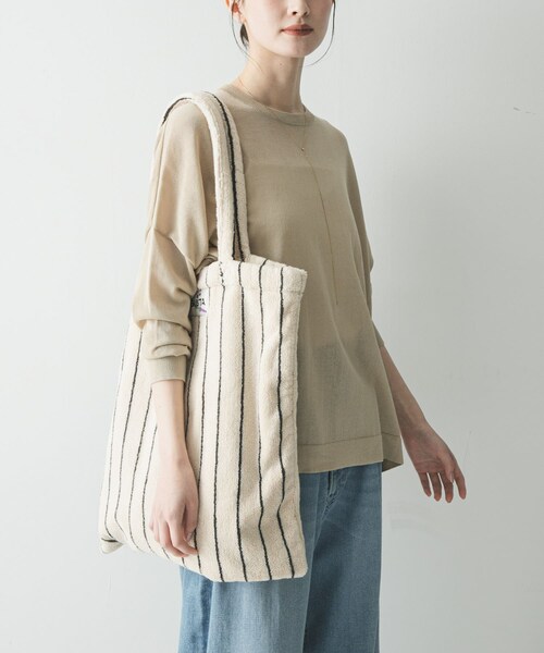 URBAN RESEARCH(アーバンリサーチ)の「BONGUSTA NARAM TOTEBAG(トートバッグ・レディース・CREAM INK/COFFE/P NEON YEL/CAMEL U/BLUE ROSE/PURE WHITE/LEMON SOR/LAVENDER B/BABY PINK/BLUSH・-)」の14枚目の写真