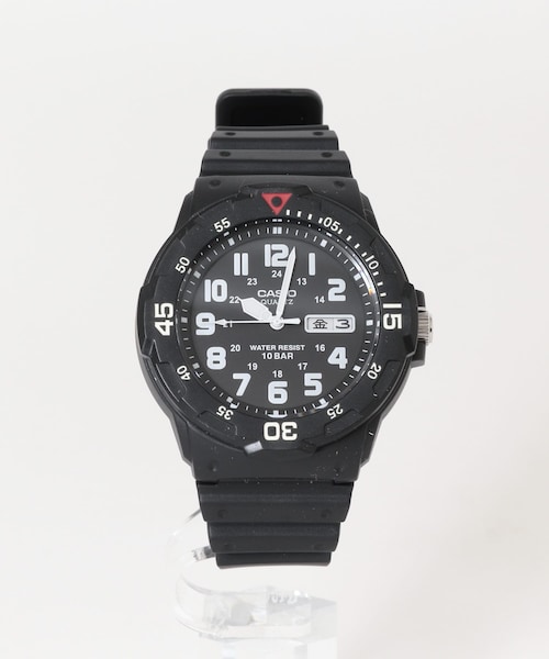 URBAN RESEARCH DOORS(アーバンリサーチドアーズ)の「CASIO MRW-200HJ(アナログ腕時計・メンズ・BLK/BLK/BLACK/WHT・FREE)」の2枚目の写真