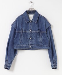 URBAN RESEARCH | KURO POWER SHOULDER DENIM JACKET(デニムジャケット)