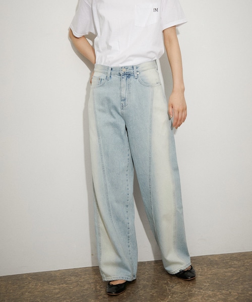 ADAM ET ROPE'（アダムエロペ）の「【RAIVE】STRIPE DYEING