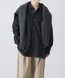 かぐれ | コットンレギュラーカラーボックスシャツ(シャツ/ブラウス)