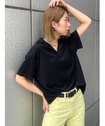 EMODA | テリーポロTシャツ(ポロシャツ)