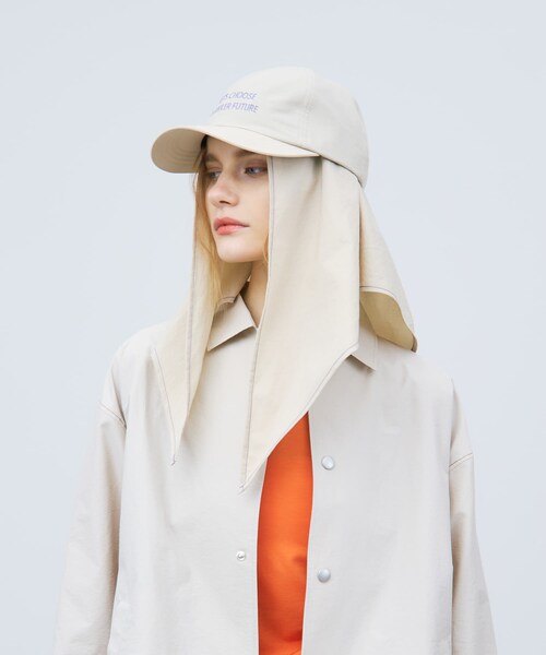 THE GOODLAND MARKET（ザグッドランドマーケット）の「THE GOODLAND MARKET　GOOD SUNSHADE CAPSET（キャップ・レディース・BLACK/BEIGE/BLUE/BROWN・Free）」の3枚目の写真