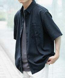 ITEMS URBANRESEARCH | 『接触冷感/吸水速乾/イージーケア/UVカット』クイックドライリネンタッチ半袖シャツ(シャツ/ブラウス)