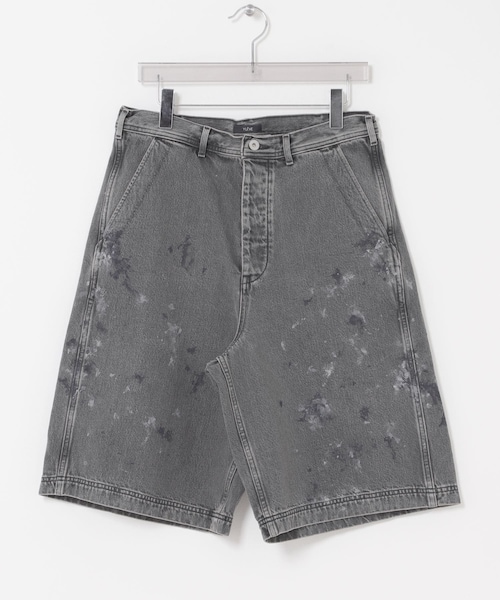 URBAN RESEARCH(アーバンリサーチ)の「YLEVE HAND PAINT DENIM SHORTS(その他パンツ・メンズ・010 BLACK/040 CER・3/4)」の2枚目の写真