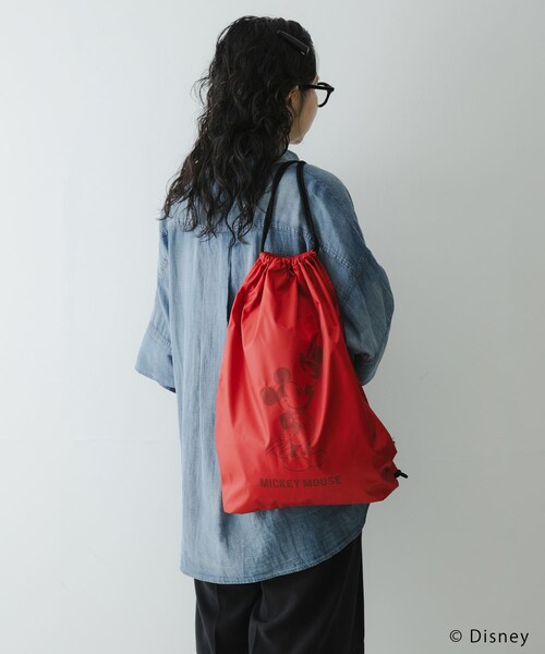 URBAN RESEARCH(アーバンリサーチ)の「別注/Disney/2WAYナップサック(バックパック/リュック・レディース・WHITE/RED・-)」の10枚目の写真